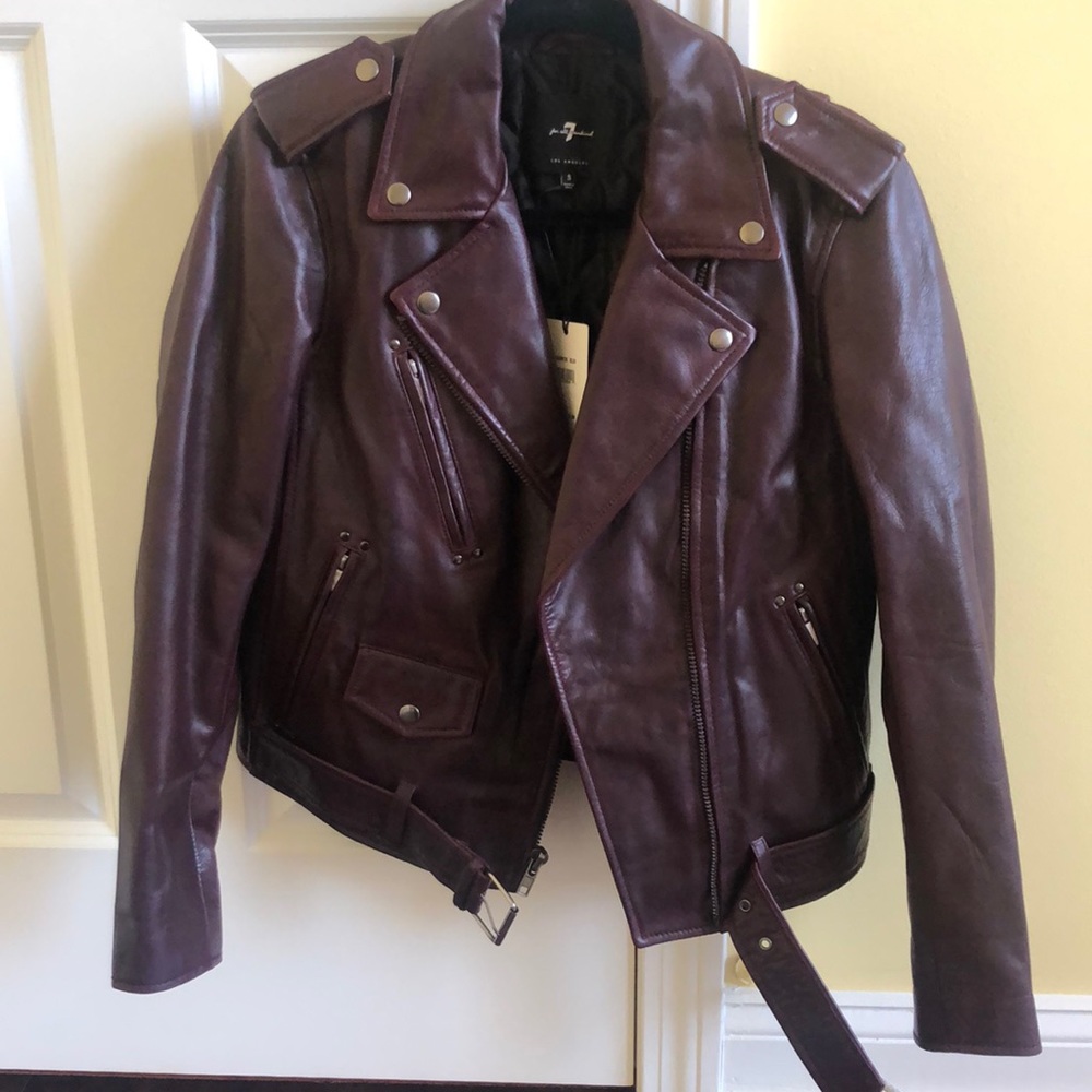 Leather jacket